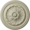 Ekena Millwork Chester Ceiling Medallion (Fits Canopies up to 2 1/4"), 15 3/4"OD x 1 7/8"P, Clear Yellow CM15CHCYF - alternate 1